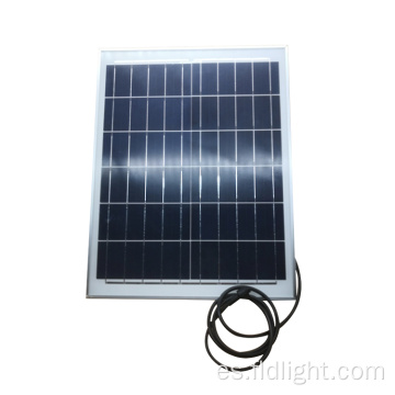 luz solar exterior con batería de gran capacidad